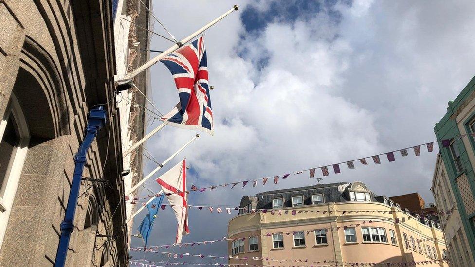 Flags half-mast in Jersey