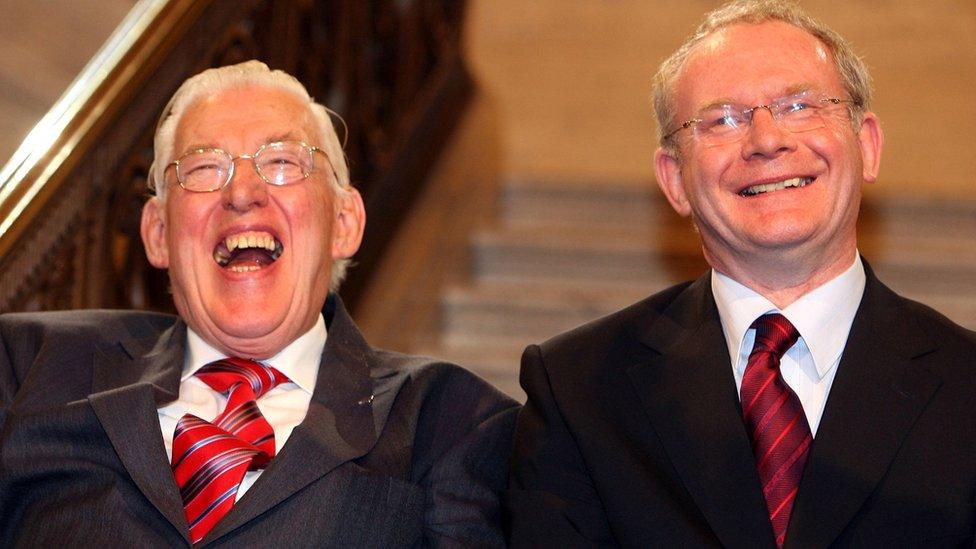 Ian Paisley and Martin McGuinness