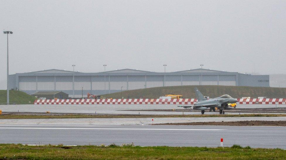 Typhoon at RAF Lossiemouth