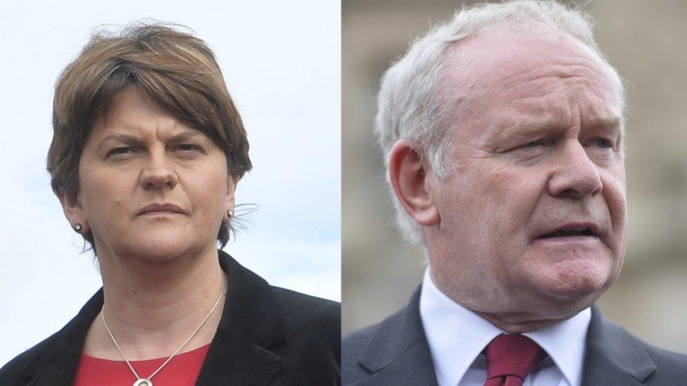 Arlene Foster and Martin McGuinness