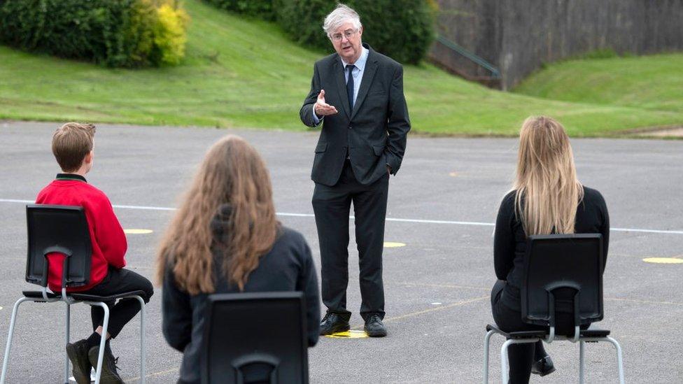 First Minister Mark Drakeford