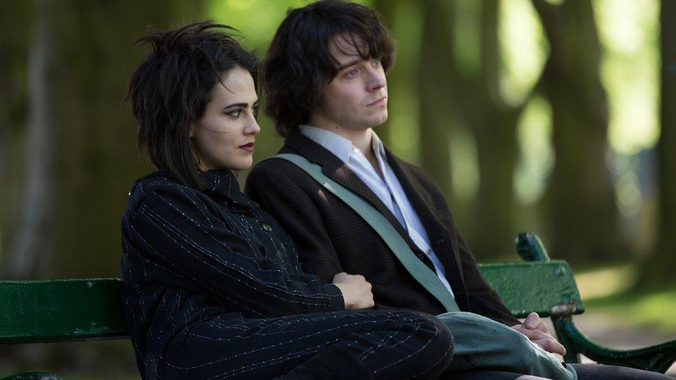 Jessica Brown Findlay plays Linder Sterling, an artist who encourages Morrissey