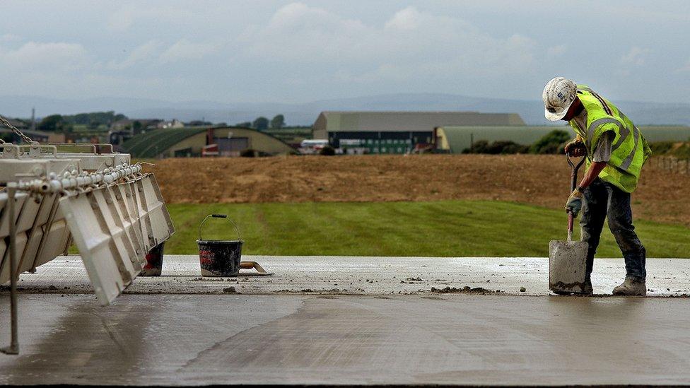 Construction of a road