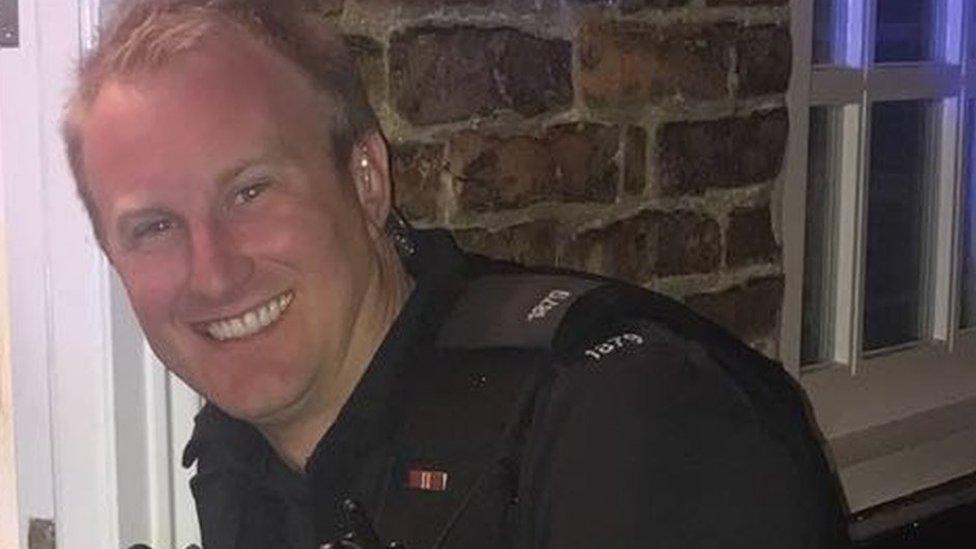 PC Faulkner starred in Channel 5's Police Interceptors