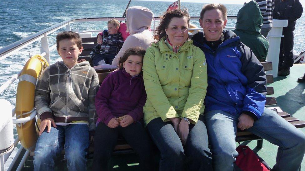 Colin Taylor's family