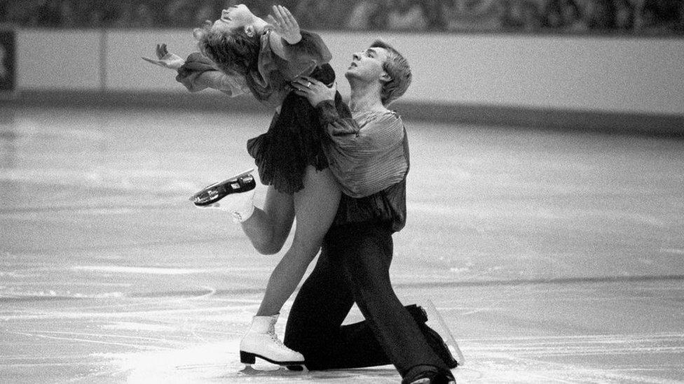 Jayne Torvill and Christopher Dean