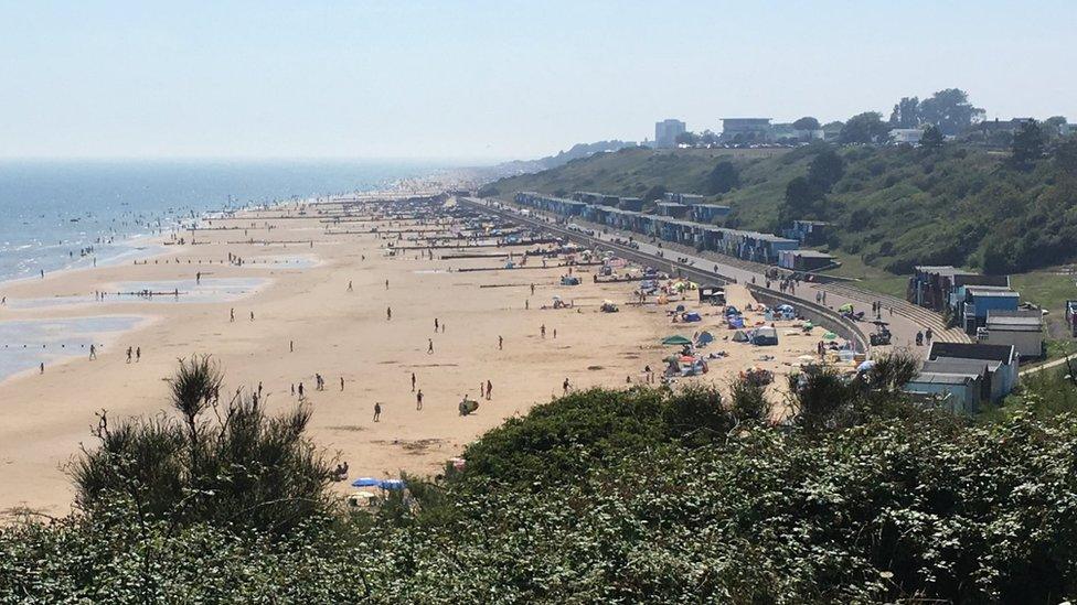 Walton-on-the-Naze beach