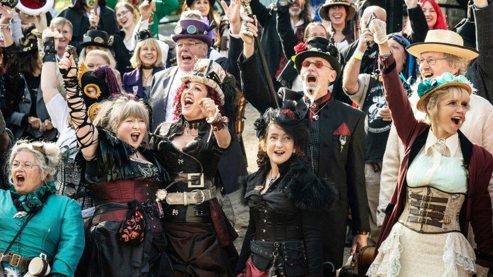 Haworth steam punk event