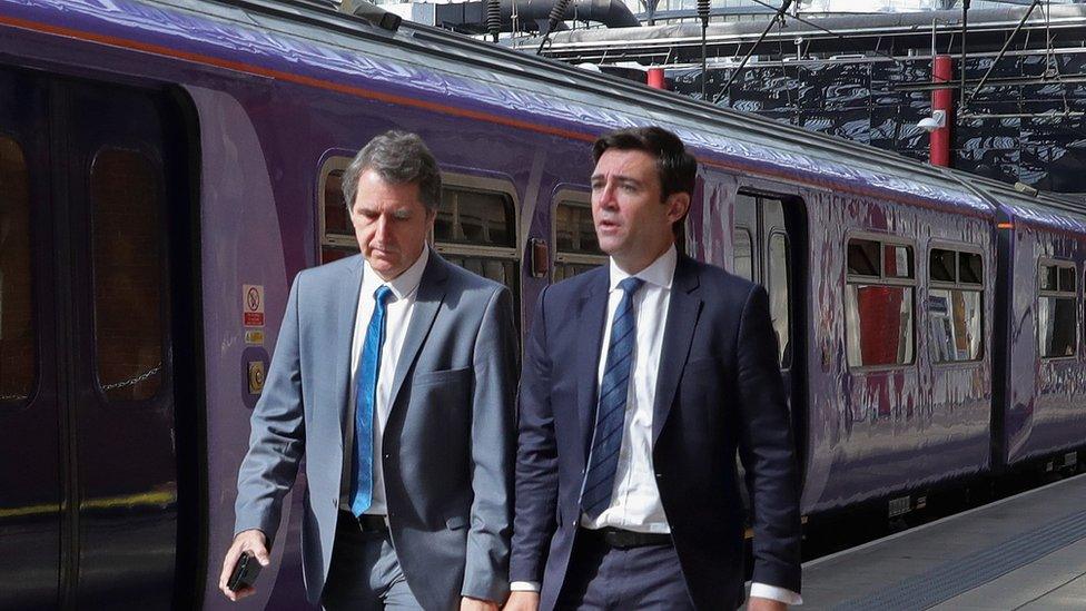 Steve rotheram and Andy burnham