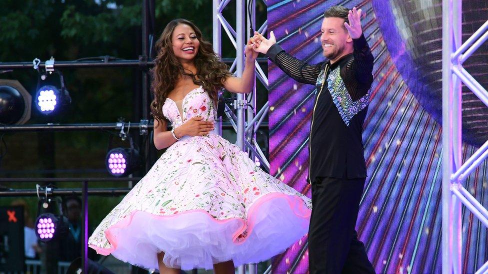 Viscountess Emma Weymouth and Chris Ramsey