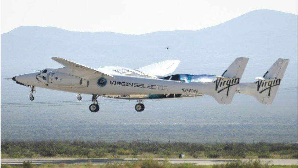 Virgin Galactic's VSS Unity spacecraft