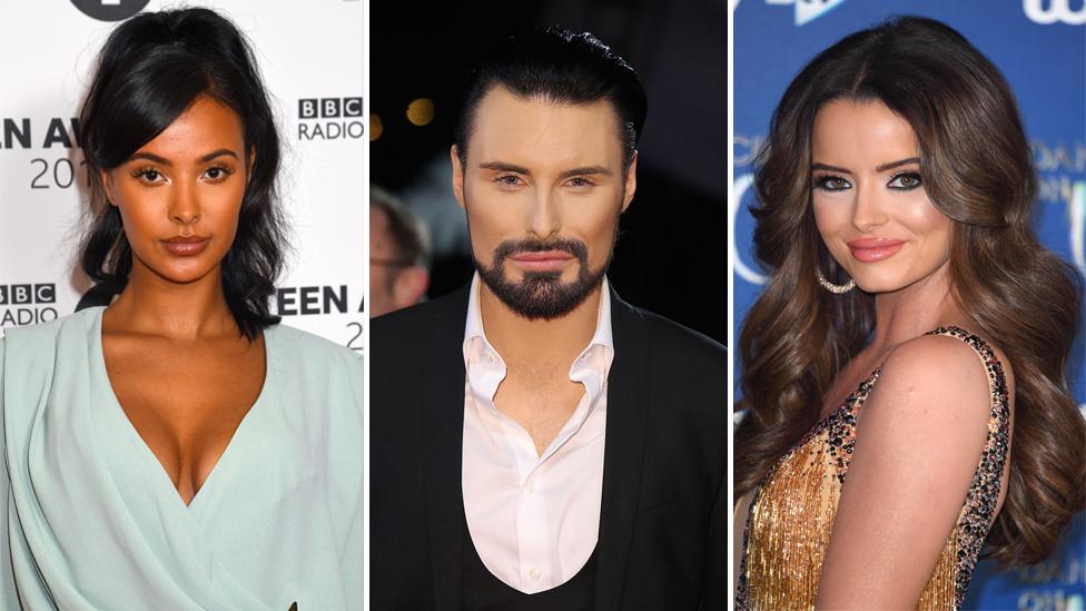 Maja Jama, Rylan and ex contestant Maura