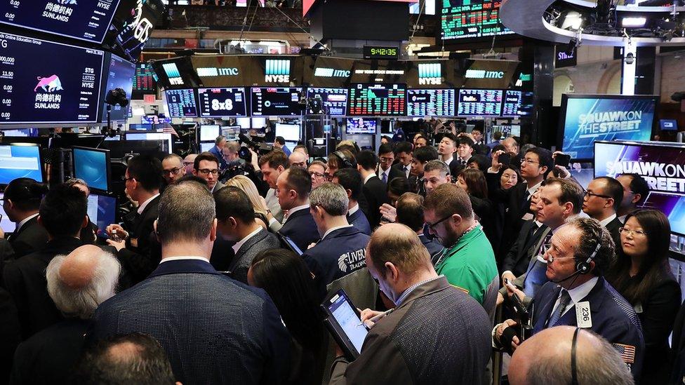 Photo of the New York stock exchange