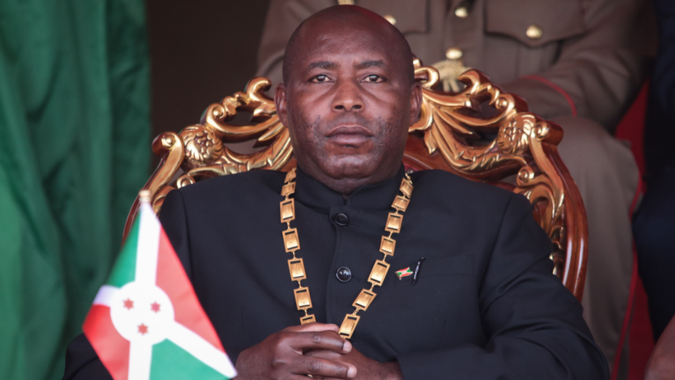 Burundi's President Évariste Ndayishimiye