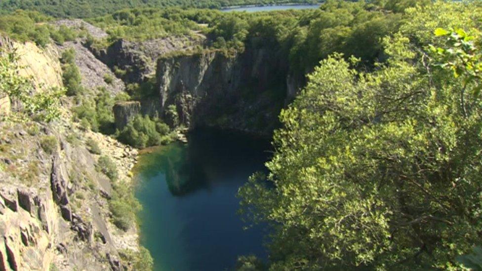 Glyn Rhonwy quarry