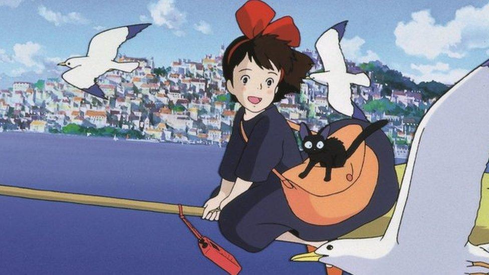 Kiki's Delivery Service still from Studio Ghibli film of same name