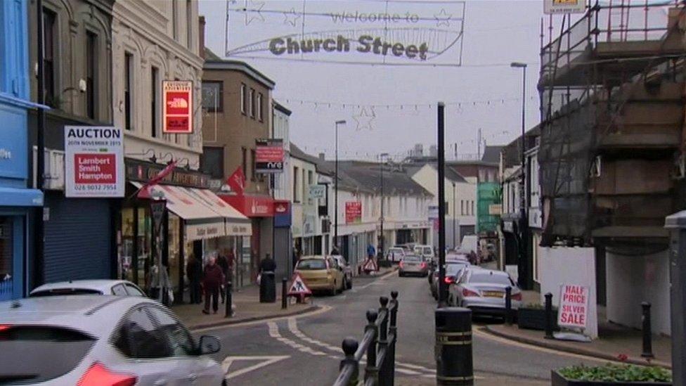 Ballymena town centre