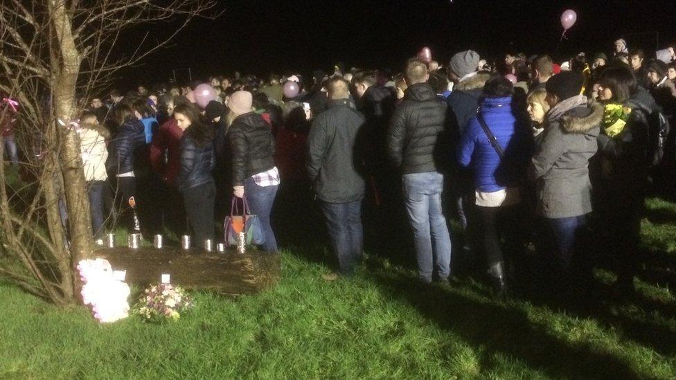 Vigil in Penrhyndeudraeth