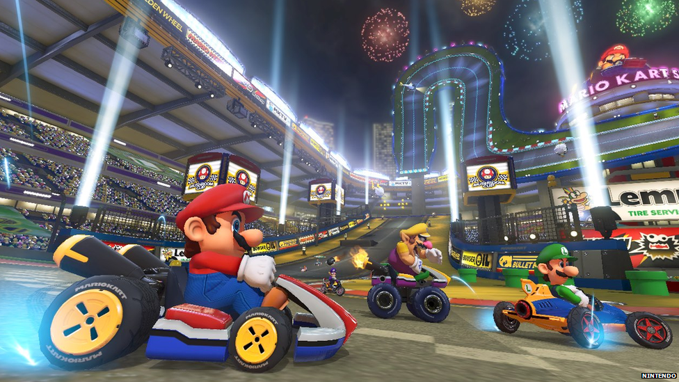 Mario Kart Gameplay