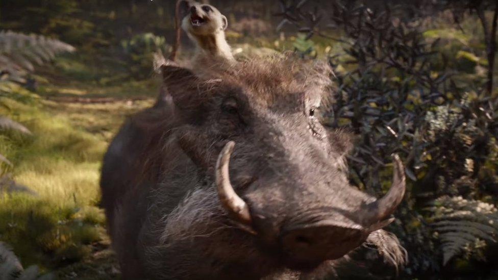 Timon and Pumba shown in new Lion King trailer