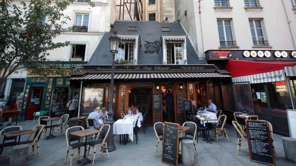 Paris restaurants will be allowed to stay open if they introduce strict anti-viral measures