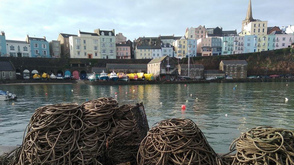 Tenby harbour