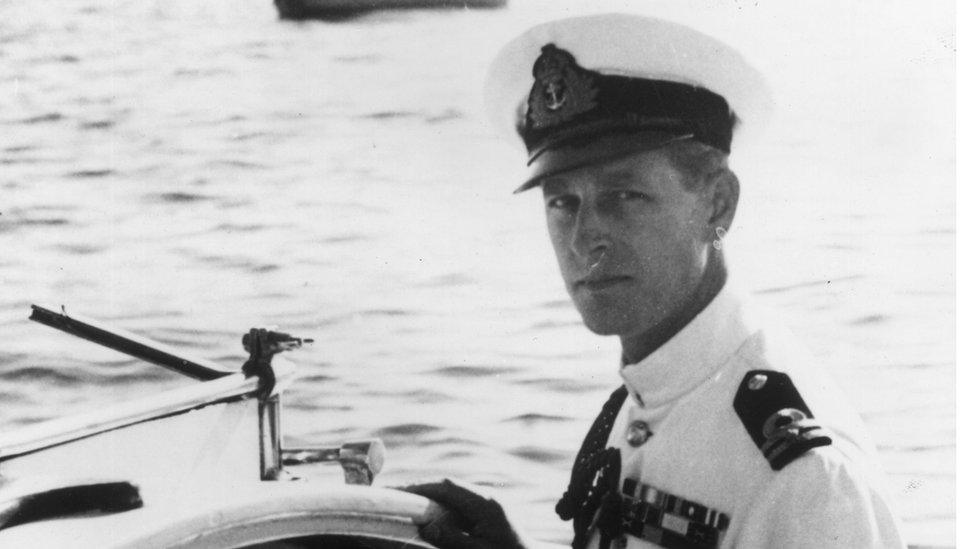 Prince Philip in uniform