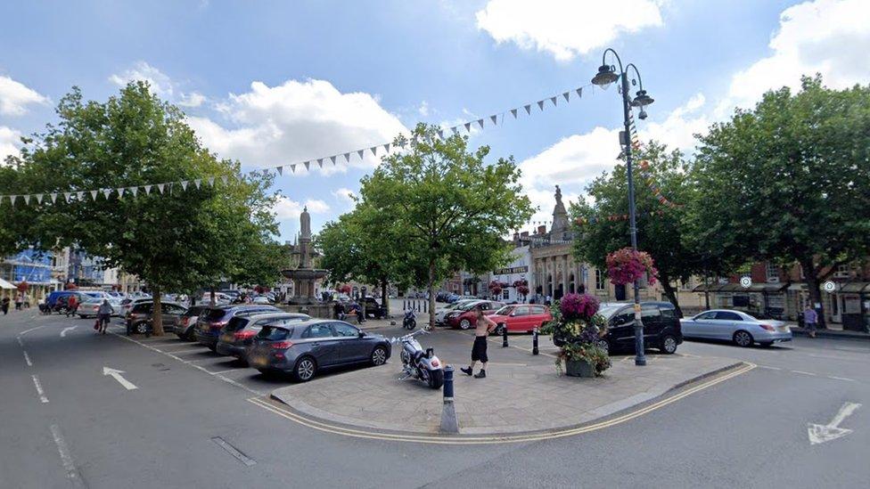 Market Place in Devizes