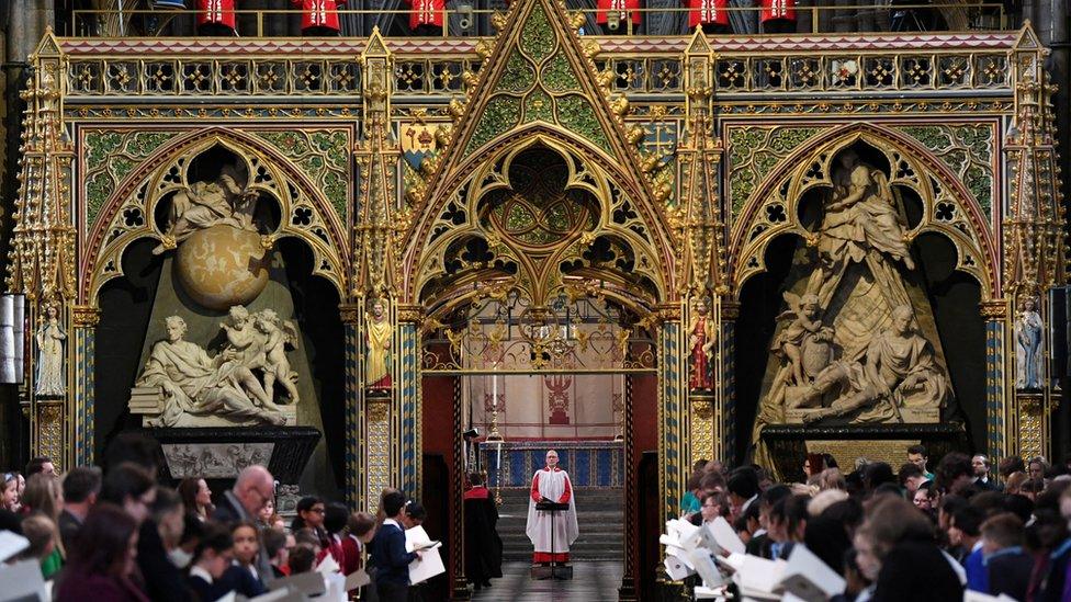 Westminster Abbey for the Commonwealth Service