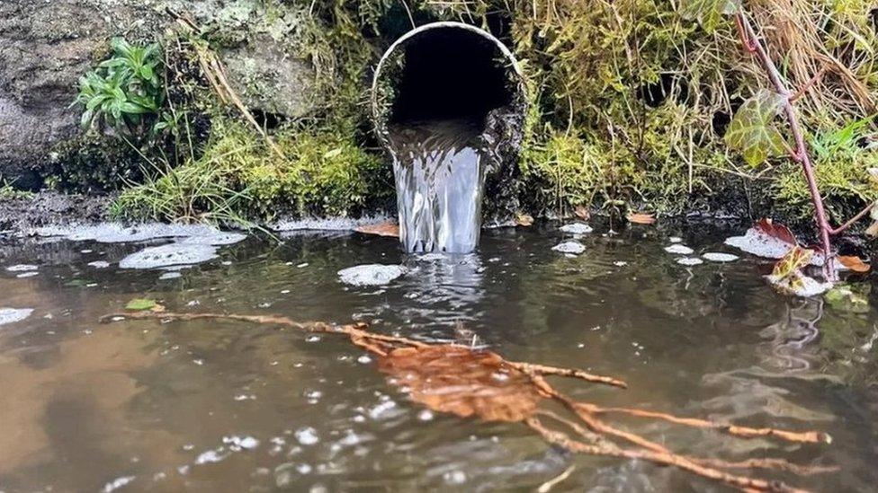 Discharge into waterway