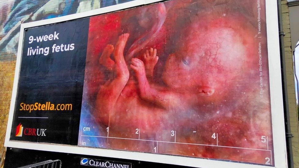 Poster on foetus