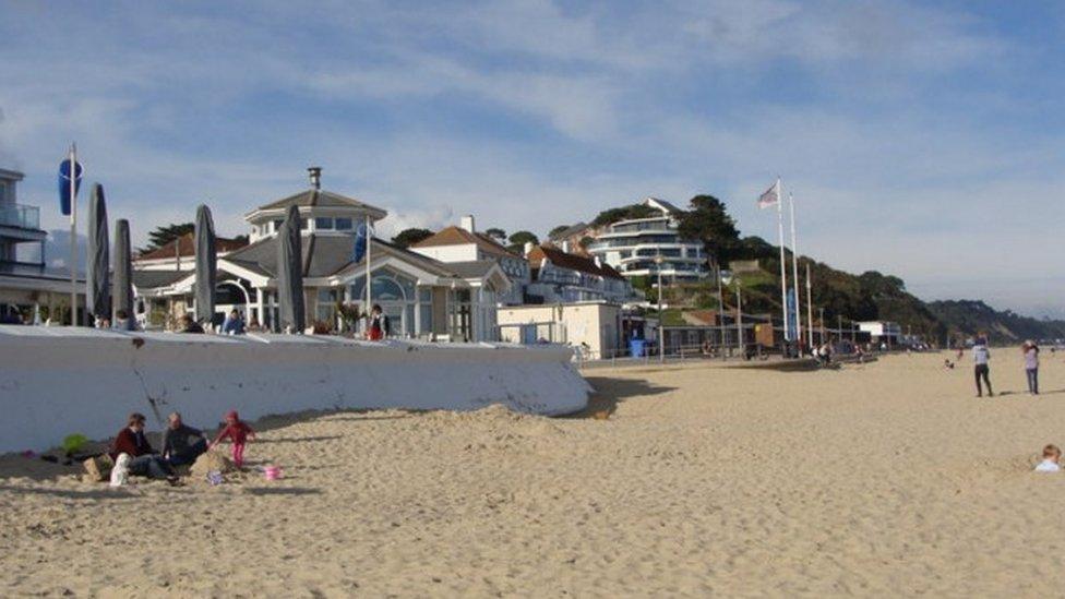 Sandbanks beach