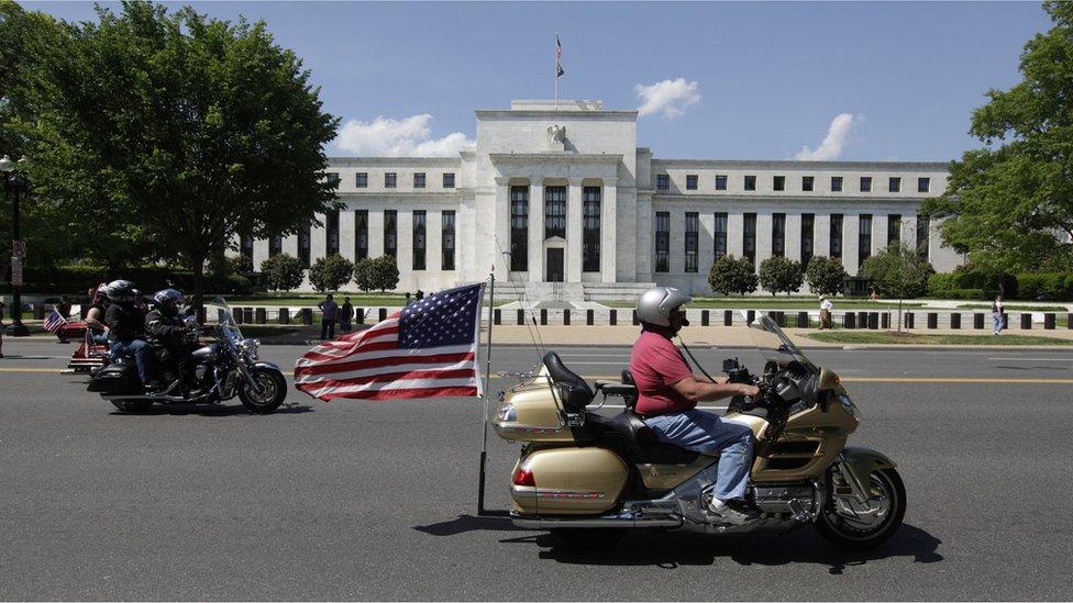 The US Federal Reserve Building