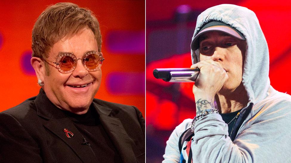 Eminem and Elton John