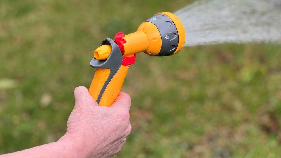 Hosepipe user