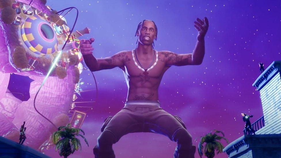 Travis Scott in Fortnite