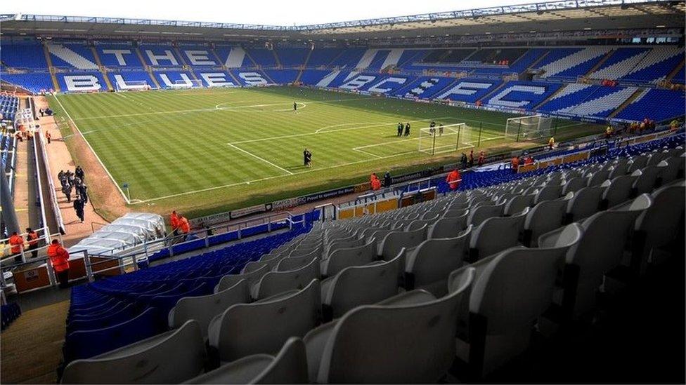 St Andrew's Stadium in Birmingham