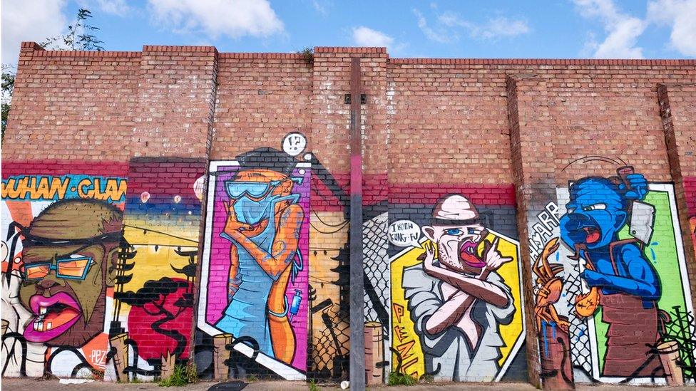 Street art in Digbeth, Birmingham