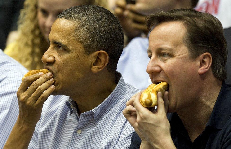 Barack Obama and David Cameron