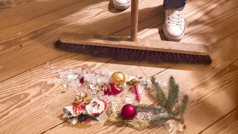 Christmas clean-up