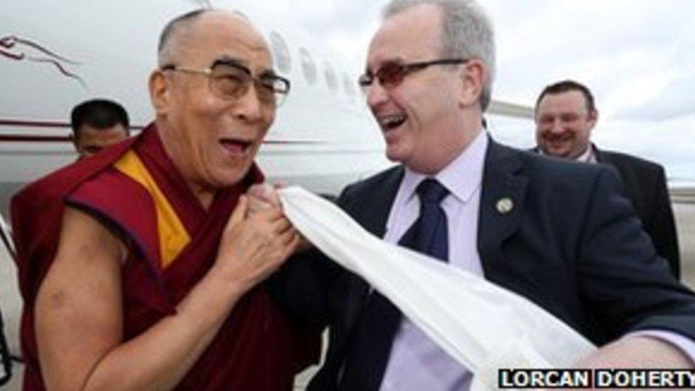 dalai lama and richard moore