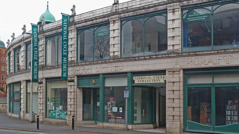 The former Automobile Palace, which is now home to the National Cycle Museum