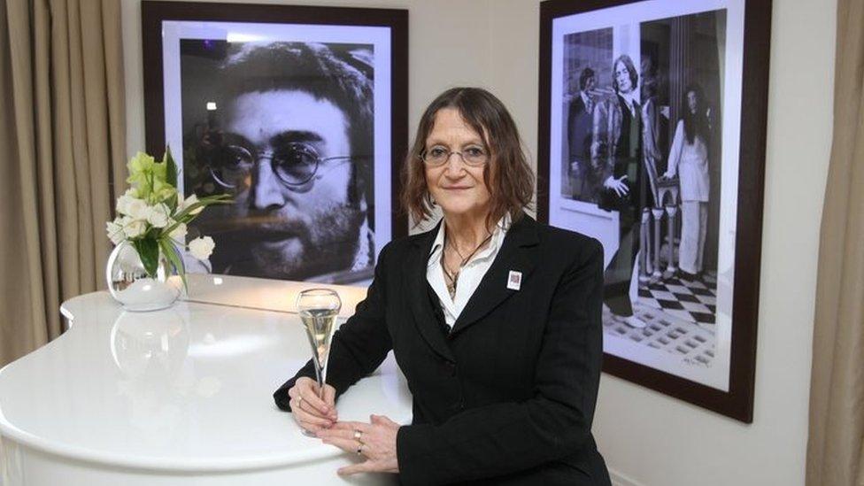 The newly opened Hard Days Night Hotel on February 1, 2008, Liverpool, England. Specially commissioned artwork, created by acclaimed Beatles artist Shannon, adorns the 110 guest bedrooms and public rooms. (Photo by Christopher Furlong/Getty Images)