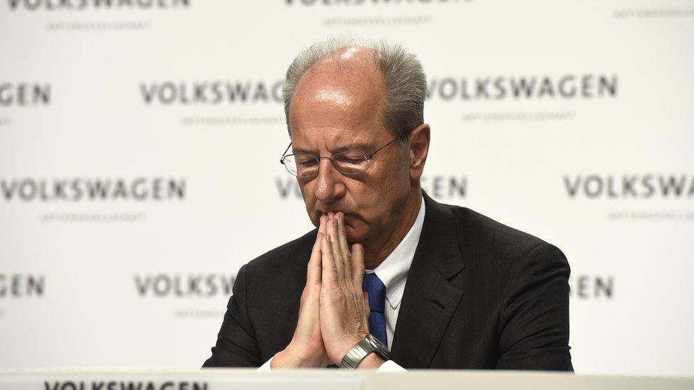 Hans Dieter Poetsch, supervisory chairman of the VW board