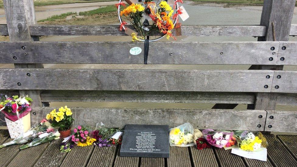 Flowers at Shoreham Toll Bridge