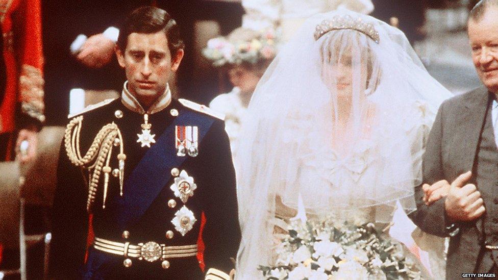 Prince Charles and Lady Diana