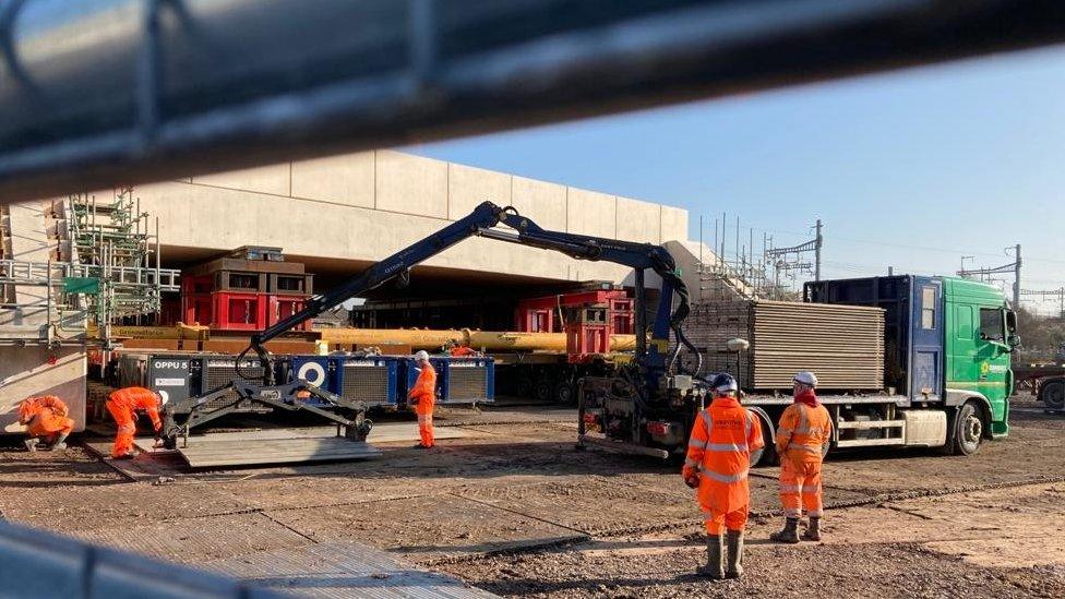 New Gipsy Patch Lane bridge