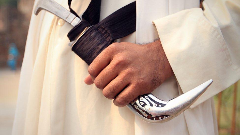 Stock image of a kirpan