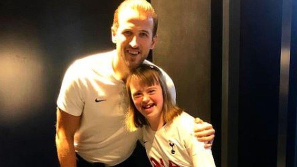 Harry Kane and Ella