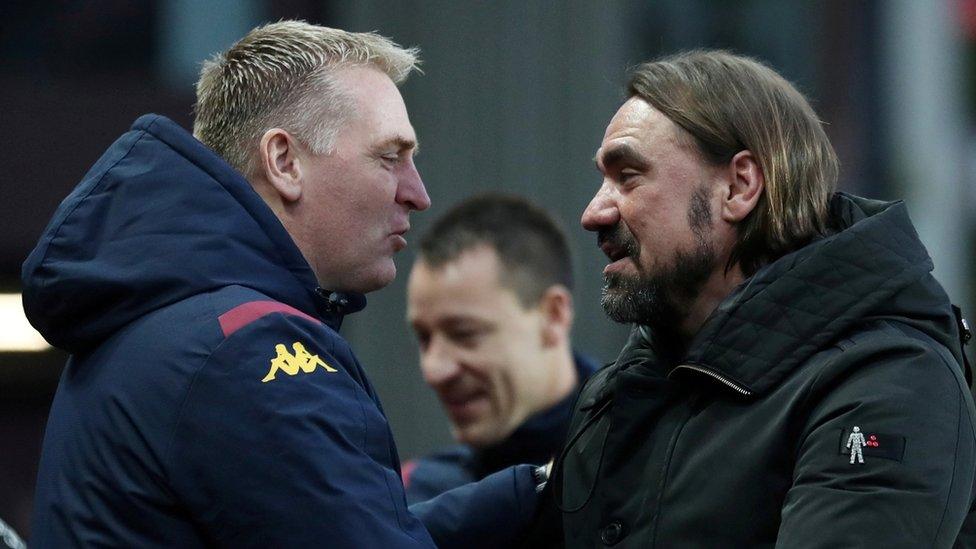 Dean Smith and Daniel Farke